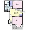 クレストール花水木Aの間取り画像