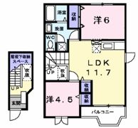 トゥー・ル・モンドIの間取り画像