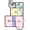 レジデンスヴェールBの間取り画像