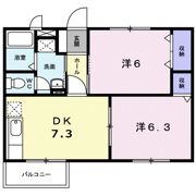 ASKA 高倉の間取り画像