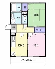 メゾン・アン・ソレイユの間取り画像