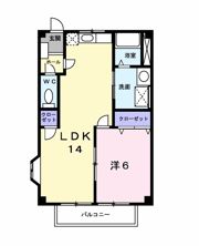 サンシャイン・ドミールの間取り画像