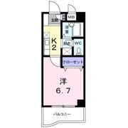 カサーレ三ケ森の間取り画像