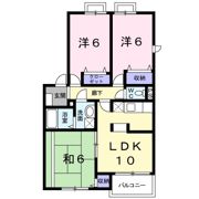 ヴィラアンソレイエの間取り画像