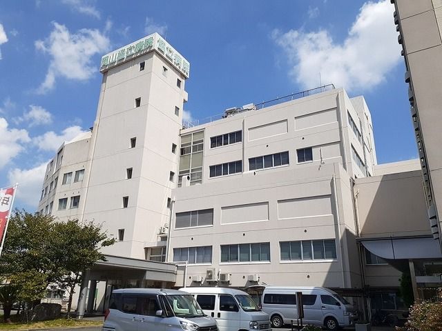 近くの岡山協立病院さんまで500m（徒歩7分）