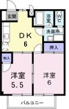 ブルーハイツⅠの間取り画像
