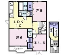 メゾンシャンポリオン Cの間取り画像
