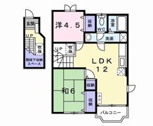 メゾンクレッテの間取り画像