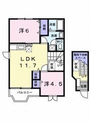 ファミールアトラスBの間取り画像