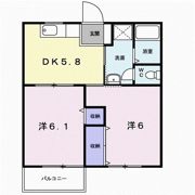 ひまわりの間取り画像