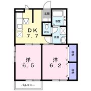 アヴニール Aの間取り画像