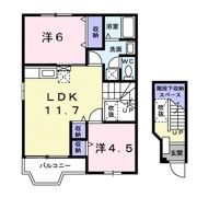 シャルマンシエルの間取り画像
