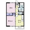 ヴィラージュ坪生の間取り画像