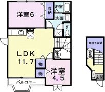 ツインシャトーAの間取り画像