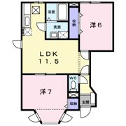 ツインシャトーBの間取り画像