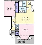 ツインシャトーBの間取り画像