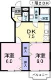 プリムヴェールの間取り画像