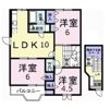 アメニティパレスK Bの間取り画像