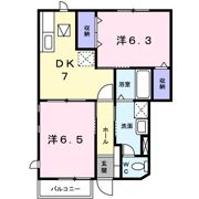 ニュ－シティサイトーBの間取り画像