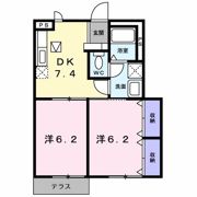 メゾン・ド・エスポワールの間取り画像