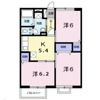 エーデルハイムFの間取り画像