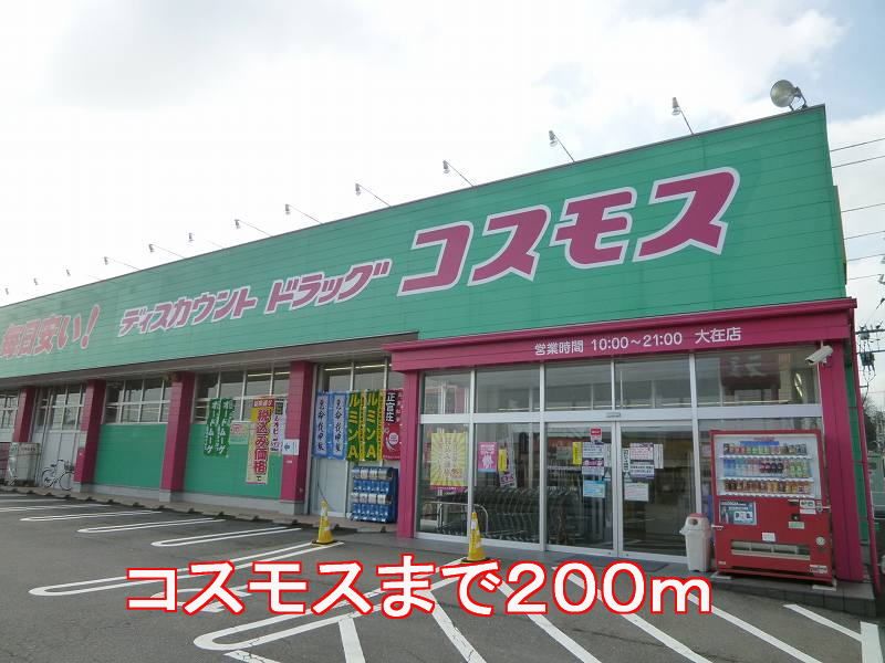 近くのコスモスまで200m（徒歩3分）