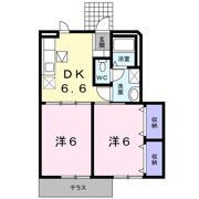 クレスメントBの間取り画像