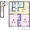 クレスメントBの間取り画像