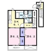 クレスメントBの間取り画像