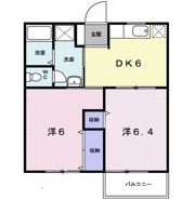 さくらハイツAの間取り画像