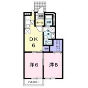 Hope・Star雅Bの間取り画像