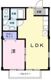 東ハイツの間取り画像