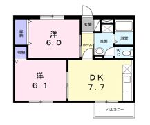 アルテールの間取り画像
