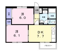アルテールの間取り画像