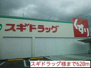 近くのスギドラッグ様まで620m(徒歩8分)