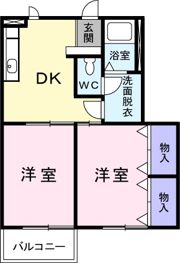 ラスカンパナス壱番館の間取り画像