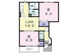 センチュリー桂木の間取り画像