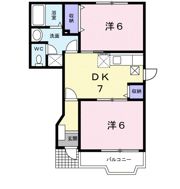 メゾン カルフールAの間取り画像