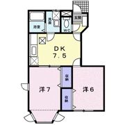 ジェントルブリーズ34－Bの間取り画像