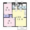 エフバージェの間取り画像