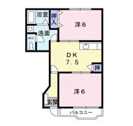 ピークガーデンの間取り画像