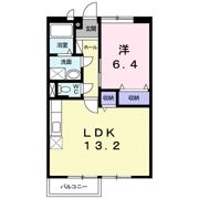 グリ－ンハイツカミヤⅡの間取り画像