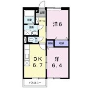 ビレッジハーヴェストAの間取り画像