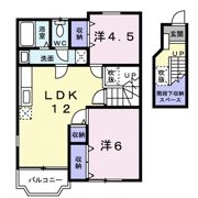 ハイツアメニティの間取り画像