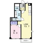 ソレアード71Aの間取り画像