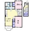ハピネス駅家の間取り画像