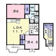 Kビレッジの間取り画像