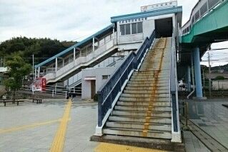 近くのJR三河塩津駅まで550m（徒歩7分）