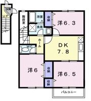 ビルゴBの間取り画像