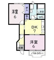 セゾン プレサイトの間取り画像